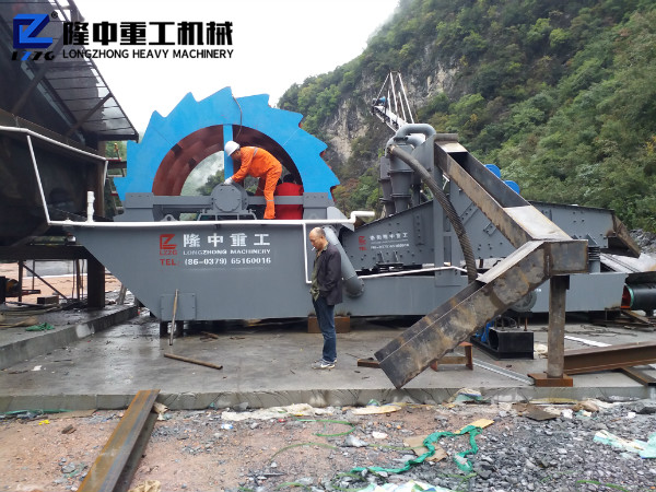 這家洗砂機效率太高，客戶都反饋效果太好了